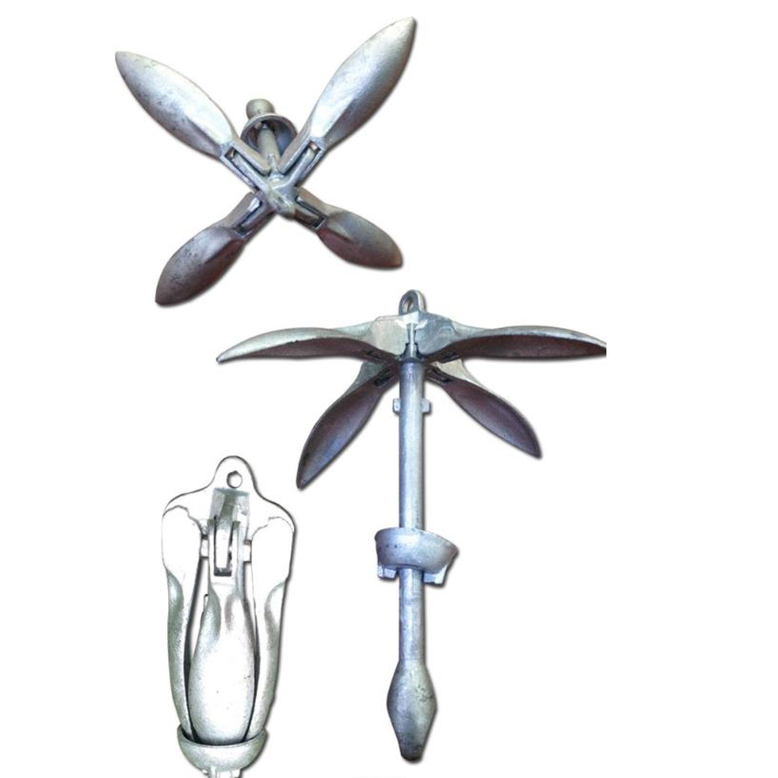 Equipo de anclaje plegable par - Fishing Boat Anchor reseña y precio