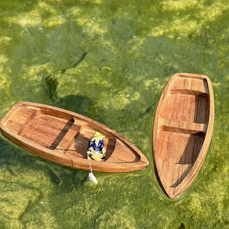 Barco de madera hecho a mano,  - Fishing Boat Oar reseña y precio