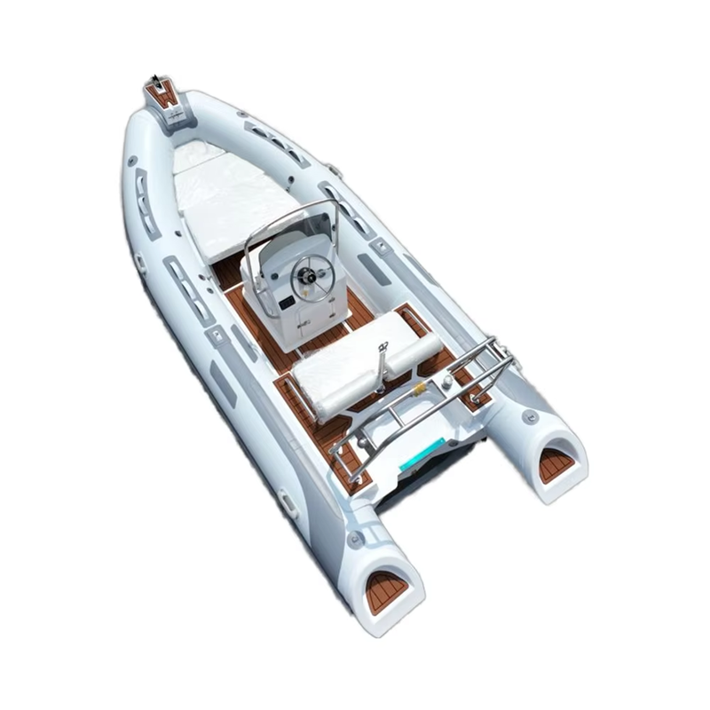 (CE) Bote Inflable de Hypalon  - Fishing Boat Aluminum reseña y precio