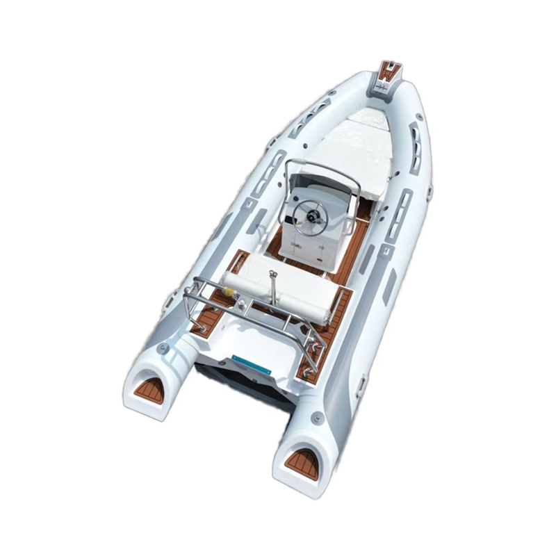 (CE) Bote Inflable de Hypalon  - Fishing Boat Aluminum reseña y precio