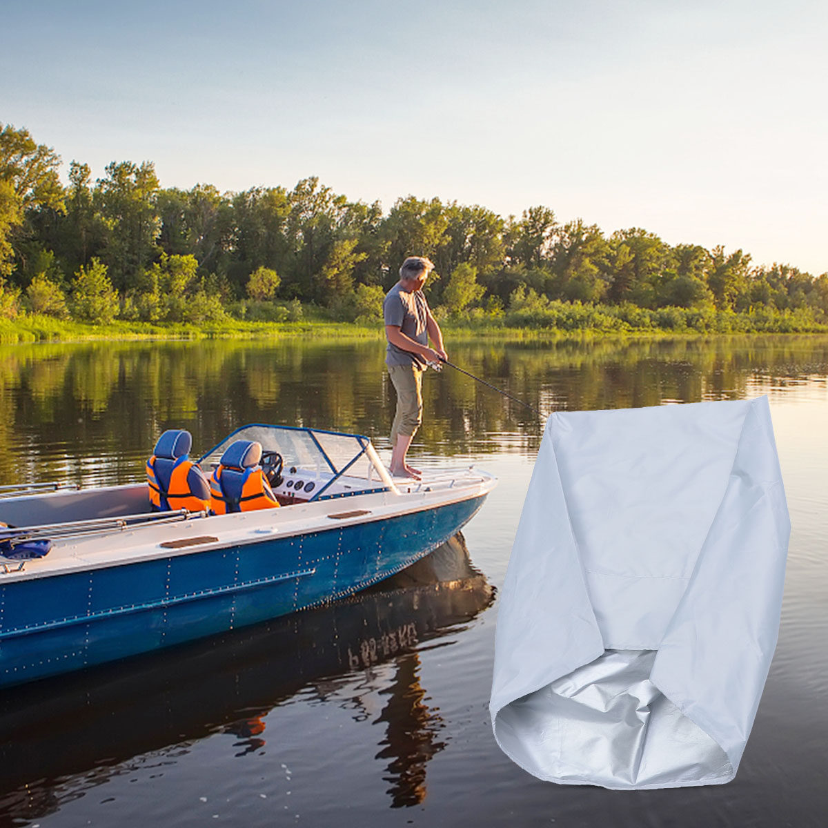 Funda impermeable para asiento - Fishing Boat Cover reseña y precio